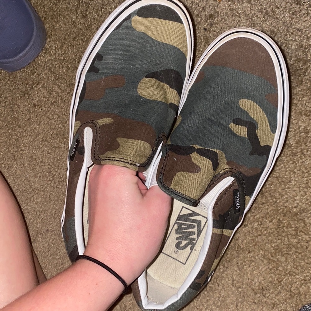 Camo vans